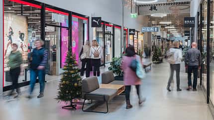 Hanse Outlet Innen, Camping, Urlaub, Winter, Shopping