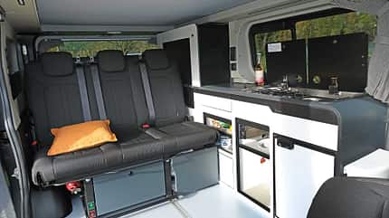 Antilope Van Flex 5, Reisemobil, Test, Einzeltest, Sitzgruppe