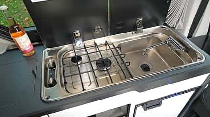 Antilope Van Flex 5, Reisemobil, Test, Einzeltest, Spülbecken