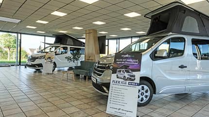 Antilope Van Flex 5, Reisemobil, Test, Einzeltest, Ausstellungshof