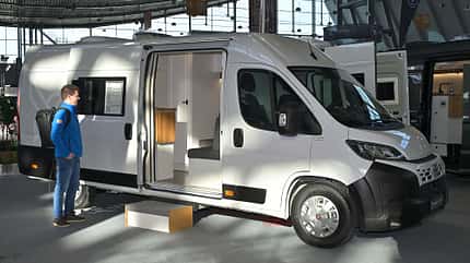 Campingbus, Außenaufnahme, Fiat Ducato