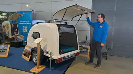 Kleox Heckklappe, Caravan, CMT 2026, Neuheit, Exot