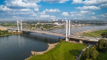 Rheinbrücke, Duisburg