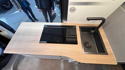 Hannes Camper, Van 64, Küchenzeile, Herd, Spüle