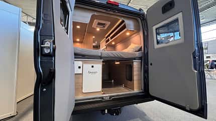 Hannes Camper, Van 64, Außen, Heck