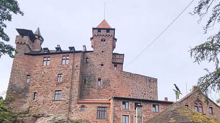 Pfalz, Camping, Felsenburg Berwartstein Pfalz, Camping, Felsenburg Berwartstein