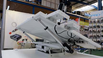 Hepa Sunseeker 200 nachgeführtes Solarmodul für Wohnmobile Hepa Sunseeker 200 nachgeführtes Solarmodul für Wohnmobile