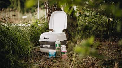 Umweltfreundliches Toilettenzubehör