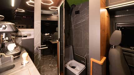 VanMe, Niffler, Campingbus, Innenraum, Bad