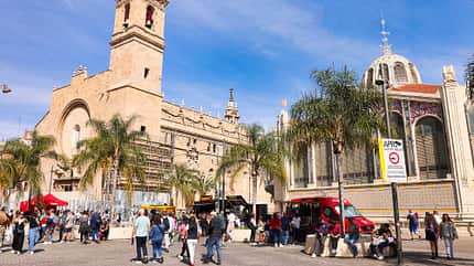 Kirche, Valencia, Spanien, Camping, Urlaub