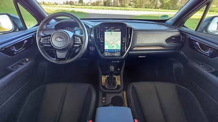 Interieur, Subaru Forster, Zugfahrzeug, Wohnwagen, Allrad