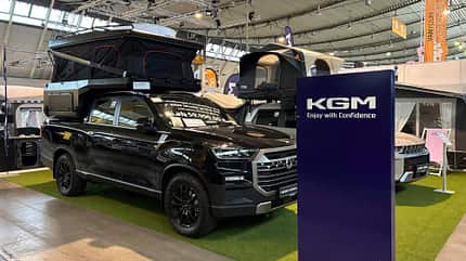 KGM, Pickup, Aufsetzkabine, Korea