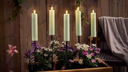 Kerzen, Tchibo, Zubehör, Deko, Camping, Licht