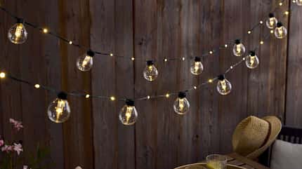 Lichterkette, Tchibo, Zubehör, Deko, Camping, Licht