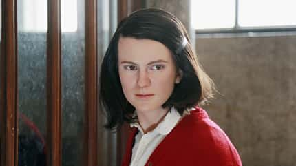 Sophie Scholl Wachs-Figur in München