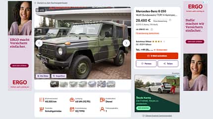 Screenshot, Angebote, Mobile, Kleinanzeigen, Gebraucht, Selbstausbau