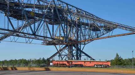 campingplatz, gruenewalder lauch, brandenburg Besucherbergwerk