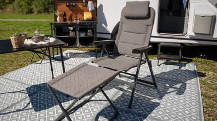 Beinauflage, Campingstuhl Beinauflage, Campingstuhl