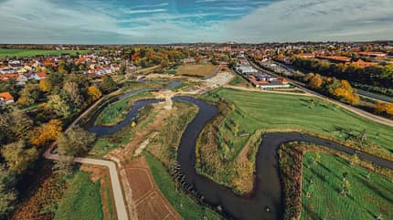 Landesgartenschau, Ellwangen, Baden-Württemberg, Luftaufnahme, Gelände i_Landesgartenschau_Ellwangen1