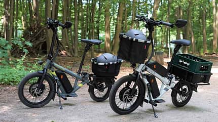 E-Scooter, Gepäckträger, Sitz