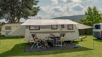 Reimo Como Universal Sonnensegel Wohnwagen, Wohmobile und Campingbus