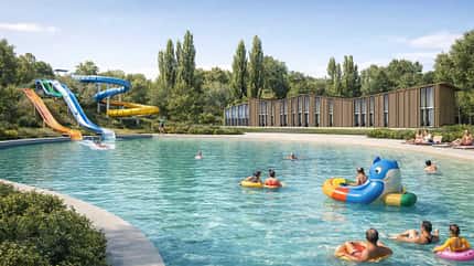 hu Eraclea Mare, Campingplatz, Zeichnungen, Venetien