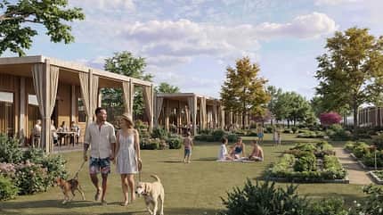 hu Eraclea Mare, Campingplatz, Zeichnungen, Venetien