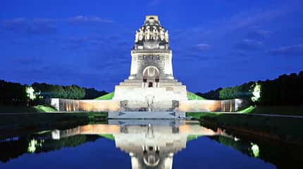Denkmal, Leipzig, Ostdeutschland, Völkerschlacht