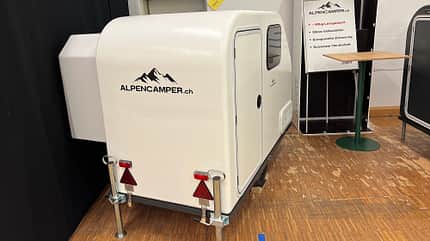 Alpencamper, Caravan, Fahrrad, E-Bike