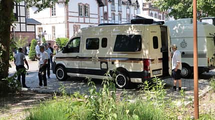 Seitenansicht, Sven Hedin, Westfalia, Jubiläumsedition, Sondermodell, Retro