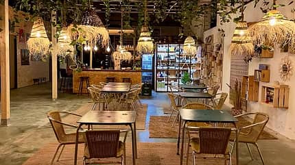 La Fabrica Dolores, Spanien, Stellplatz Restaurant, La Fabrica Dolores, Spanien, Stellplatz