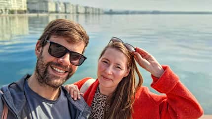 camp life test-tour, daenemark Marianne Schmidt und Martin Breslein