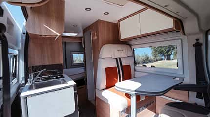 Giottiline Giottivan 54 TY Be Young, Campingbus Innenraum, Giottiline Giottivan 54 TY Be Young, Campingbus