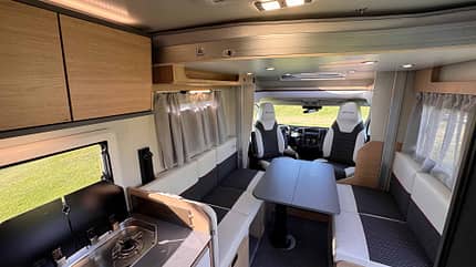 Giottiline Compact CX 64, Wohnmobil, Teilintegriert, Premiere CX 64 Sitzgruppe, Giottiline Compact CX 64, Wohnmobil, Teilintegriert, Premiere