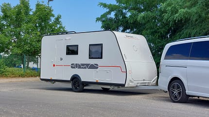 Sterckeman Easy 462LJ, Wohnwagen, Look-Paket, Seitlich, schwarze Akzente Sterckeman Easy 462LJ, Wohnwagen, Look-Paket, Seitlich, schwarze Akzente