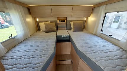 Rapido, C66i, Integriert, Wohnmobil, Einzelbetten, Kurz, Schmal Betten, Rapido, C66i, Integriert, Wohnmobil, Einzelbetten, Kurz, Schmal