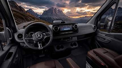 Mercedes Sprinter, Cockpit Mercedes Sprinter, Cockpit