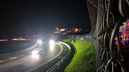Hobby De Luxe 460 Ufe, Caravan, Dauertest, Nürburgring, 24-h-Rennen, Rennen, Nacht f_24-h-Rennen_Hobby_Dauertest_Rennen