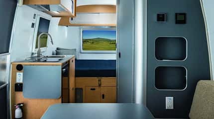 Airstream World Traveler 17RB, Wohnwagen, Amerika, USA Wohnraum, Airstream World Traveler 17RB, Wohnwagen, Amerika, USA