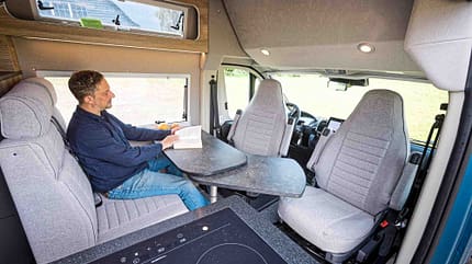 La Strada Avanti F 40 Jahre Edition, Sondermodell, Gasfrei, Hubbett, Campingbus Sitzgruppe, La Strada Avanti F 40 Jahre Edition, Sondermodell, Gasfrei, Hubbett, Campingbus