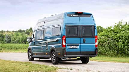 Heck, La Strada Avanti F 40 Jahre Edition, Sondermodell, Gasfrei, Hubbett, Campingbus