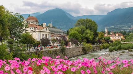 Südtirol, Italien, Camping Passeier, Alpen Meran, Südtirol, Italien, Camping Passeier, Alpen
