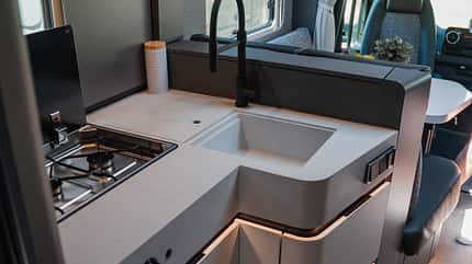 Hymer B-Klasse ML I 780 (2027) Hymer B-Klasse ML I 780 Innen Küche im Detail