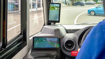 Reisemobil, Frankia Noctra Liner, Premiere, Außenspiegel, Bildschirm f_Frankia_Noctra_Liner_Außenspiegel