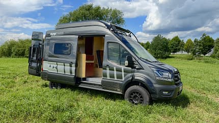 Flowcamper Max Transit, Ford Transit, Manufakturausbau, Holz Flowcamper Max Transit