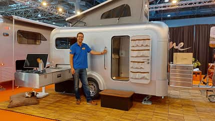 Caravan, Lume Ranger, Außenaufnahem, Küche, Dachzelt f_kleine_Caravans_Lume1