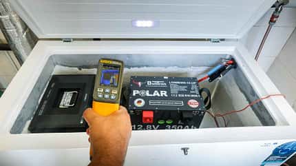 LFB-Batterie, Test, Untersitz-Batterie, Wärmebildkamera, Messung f_LFP-Batterietest_Wärmebildkamera