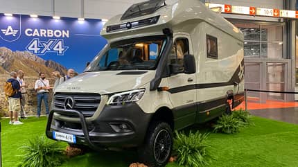 Atlantis Carbon 4x4, gasfrei, autarkes Wohnmobil, Expedtionen, Caravan Salon 2026 autarkes Wohnmobil, Expedtionen, Caravan Salon 2026