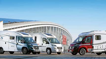 Für die HITPARADE DER LASTWAGEN nominiert wurde der jeweils leichteste Teilintegrierte einer Marke mit Heckgarage in der 3,5-t-Klasse.