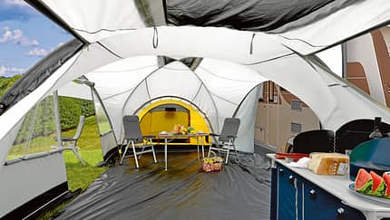 Vorzelt für das Wohnmobil